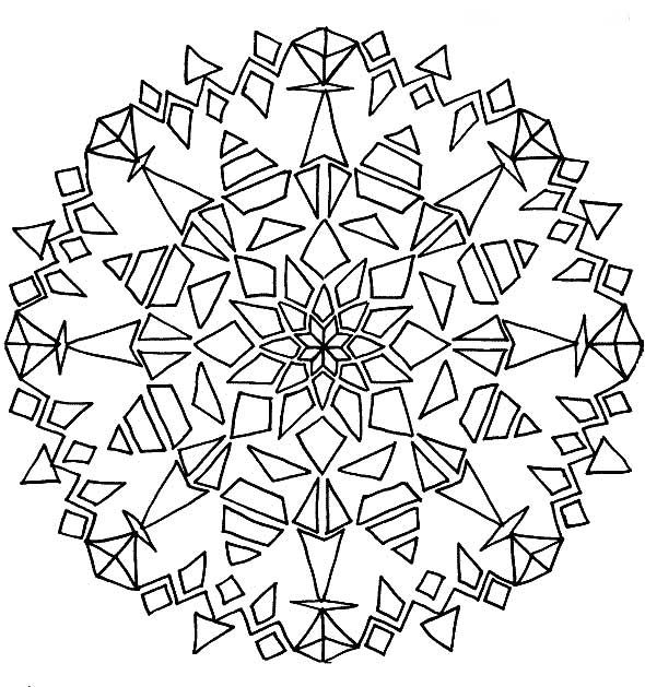 mandala magic coloring pages - photo #13